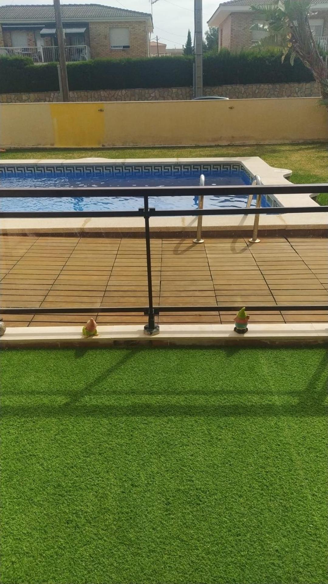 Apartamento Con Terraza Y Acceso Directo A La Piscina Y A 50 M De La Playa Miami Playa Exterior foto